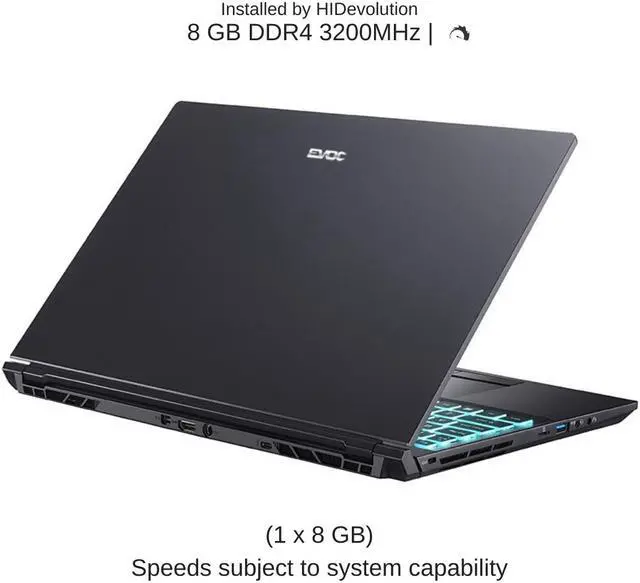 Alt view image 4 of 7 - EVOC PC501A (PC50DD2) 15.6” FHD 144Hz | 2.3 GHz i7-10875H, RTX 2060, 8 GB 3200MHz RAM, 512 GB PCIe SSD | Performance Upgrades & Warranty
