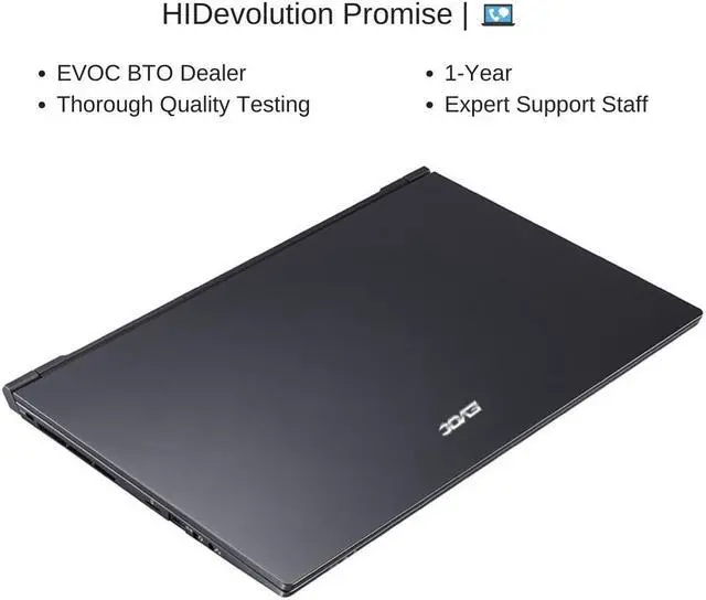 Alt view image 7 of 7 - EVOC High Performance Systems PC503A (PC50HP) 15.6" FHD 144Hz, 2.3 GHz i7-11800H, RTX 3060, 32 GB 3200MHz RAM, 1 TB PCIe SSD