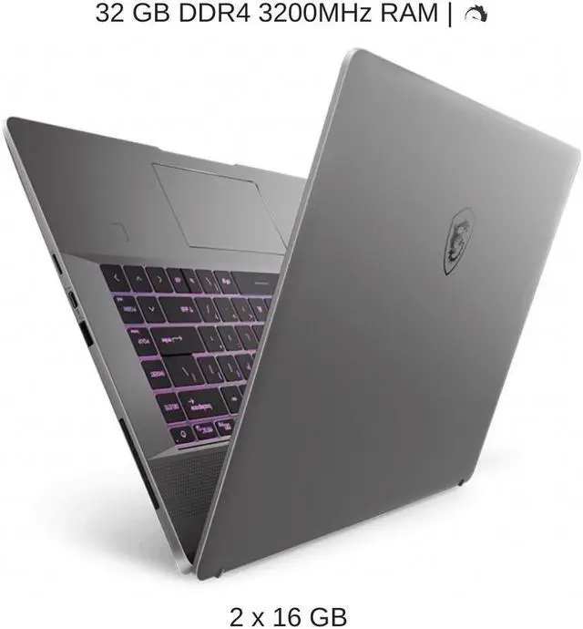 Alt view image 4 of 7 - HIDevolution MSI Creator Z16 A11UET 16" QHD+ 120Hz Finger Touch, 2.3 GHz i7-11800H, RTX 3060, 32 GB 3200MHz RAM, 1 TB PCIe SSD