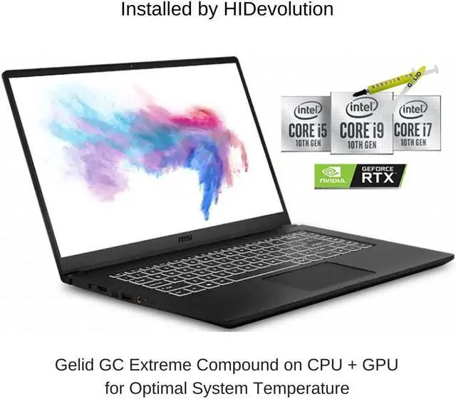 Alt view image 2 of 7 - HIDevolution MSI Modern 15 A10M 15.6" FHD, 1.6 GHz i5-10210U, UMA, 16 GB 3200MHz RAM, 2 TB PCIe SSD