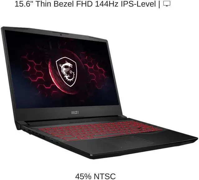 Alt view image 6 of 7 - HIDevolution MSI Pulse GL66 12UEK 15.6" FHD 144Hz, 1.8 GHz i9-12900H, RTX 3060, 32 GB 3200MHz RAM, 8 TB PCIe SSD