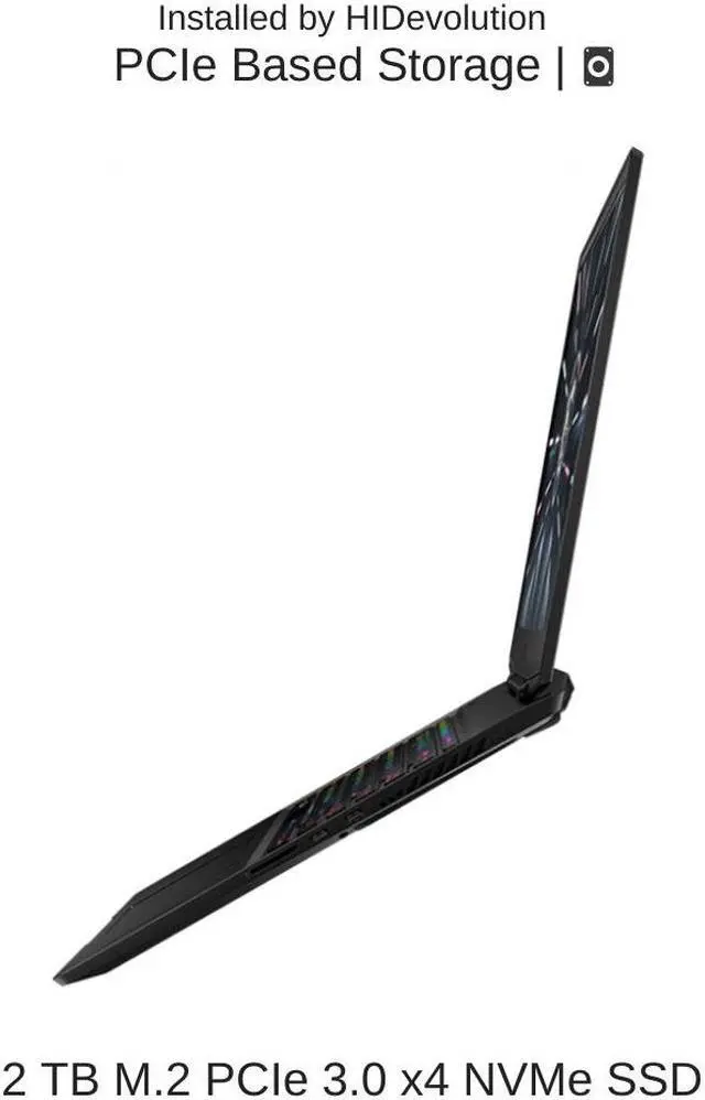 Alt view image 5 of 7 - HIDevolution MSI Stealth GS77 12UGS 17.3" QHD 240Hz 3ms, 1.7 GHz i7-12700H, RTX 3070 Ti, 32 GB 4800MHz RAM, 2 TB PCIe SSD
