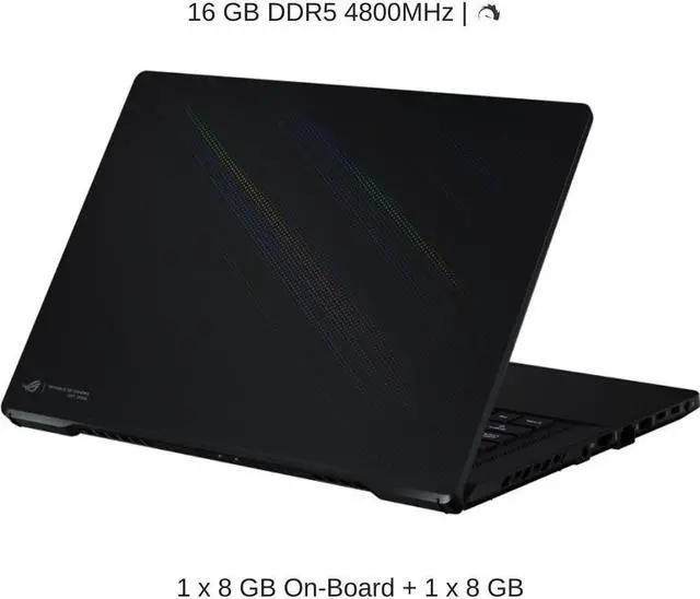 Alt view image 3 of 6 - ASUS ROG Zephyrus M16 GU603ZM 16" WUXGA 165Hz, 1.7 GHz i7-12700H, RTX 3060, 16 GB 4800MHz RAM, 512 GB PCIe SSD