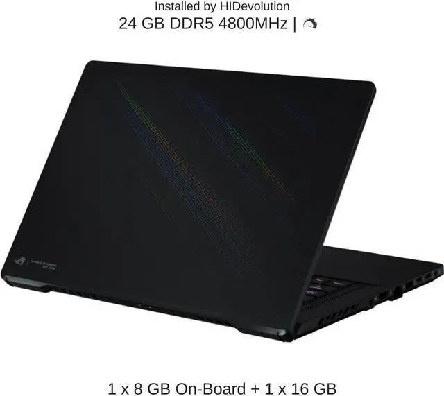 Alt view image 3 of 6 - ASUS ROG Zephyrus M16 GU603ZM 16" WUXGA 165Hz, 1.7 GHz i7-12700H, RTX 3060, 24 GB 4800MHz RAM, 512 GB PCIe SSD, Windows 11 Pro