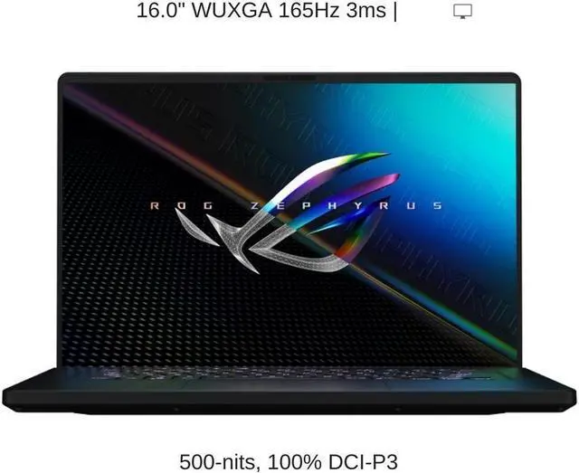 Alt view image 5 of 6 - ASUS ROG Zephyrus M16 GU603ZM 16" WUXGA 165Hz, 1.7 GHz i7-12700H, RTX 3060, 16 GB 4800MHz RAM, 512 GB PCIe SSD