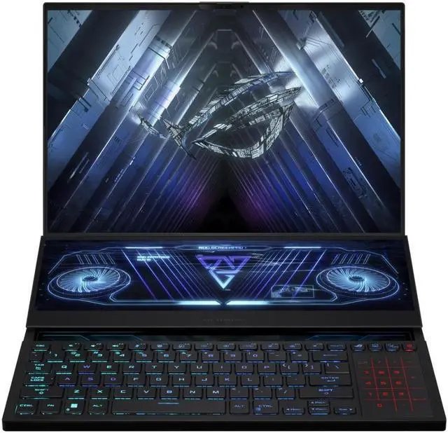 Main image of ASUS ROG Zephyrus Duo 16 GX650RW 16" WQXGA 165Hz, 3.3 GHz Ryzen 9 6900HX, RTX 3070 Ti, 32 GB 4800MHz RAM, 2 TB PCIe SSD