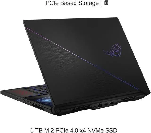 Alt view image 5 of 7 - ASUS ROG Zephyrus Duo 16 GX650RW 16" WQXGA 165Hz, 3.3 GHz Ryzen 9 6900HX, RTX 3070 Ti, 32 GB 4800MHz RAM, 1 TB PCIe SSD
