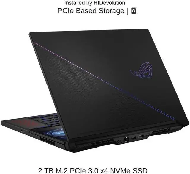 Alt view image 5 of 8 - ASUS ROG Zephyrus Duo 16 GX650RW 16" WQXGA 165Hz, 3.3 GHz Ryzen 9 6900HX, RTX 3070 Ti, 32 GB 4800MHz RAM, 2 TB PCIe SSD