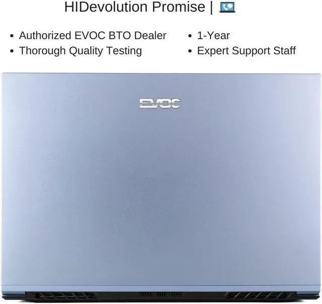 Alt view image 7 of 7 - HIDevolution EVOC High Performance Systems NV451B (NV45PZ) 14" FHD, 1.5 GHz i7-1260P, Intel Iris Xe, 32 GB 3200MHz RAM, 2 TB PCIe SSD