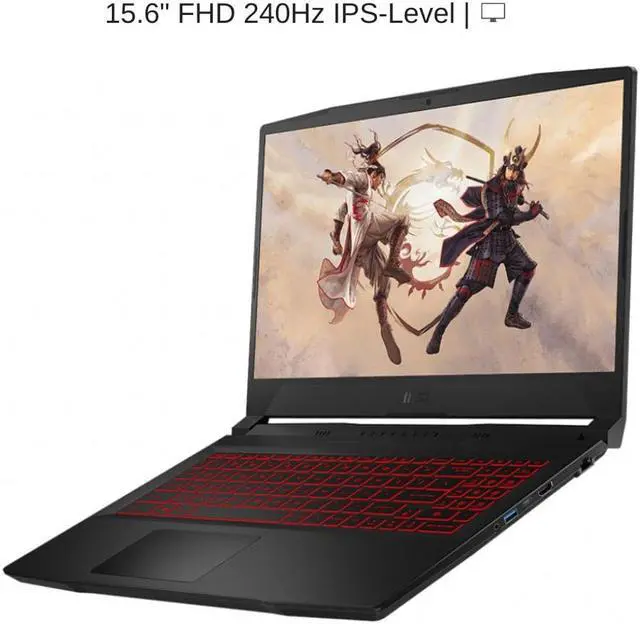 Alt view image 6 of 7 - HIDevolution MSI Katana GF66 12UGSOK 15.6" FHD 240Hz, 1.8 GHz i9-12900H, RTX 3070 Ti, 64 GB 4800MHz RAM, 2 TB PCIe SSD