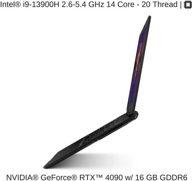Alt view image 3 of 7 - HIDevolution MSI Stealth 17 Studio A13VI 17.3" QHD 240Hz, 2.6 GHz i9-13900H, RTX 4090, 64 GB DDR5 RAM, 4 TB PCIe SSD, Windows 11 Pro