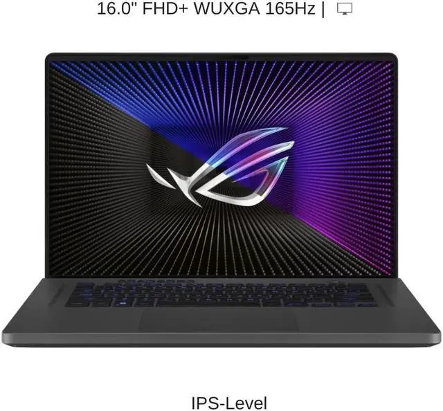 Alt view image 6 of 7 - ASUS ROG Zephyrus G16 GU603VV 16" FHD+ 165Hz, 2.4 GHz i7-13620H, RTX 4060, 32 GB DDR4 RAM, 1 TB PCIe SSD, Windows 11 Home