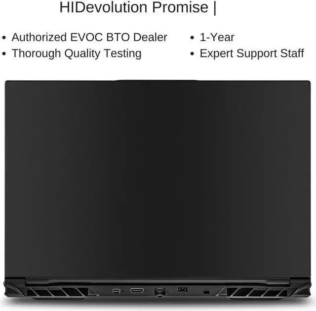 Alt view image 7 of 7 - HIDevolution EVOC High Performance Systems PD502B-HX (PD50SNE-G) 15.6" QHD 240Hz, 2.2 GHz i9-13900HX, RTX 4070, 32 GB DDR5 RAM, 1 TB PCIe SSD, Windows 11 Pro