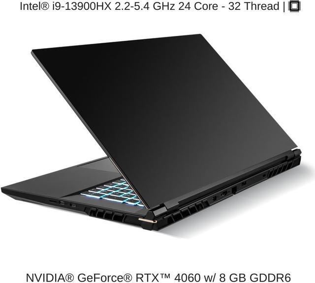 Alt view image 3 of 7 - [2023] HIDevolution EVOC High Performance Systems PD702B-HX (PD70SND-G) 17.3" UHD 144Hz, 2.2 GHz i9-13900HX, RTX 4060, 64 GB DDR5 RAM, 8 TB PCIe SSD, Windows 11 Pro