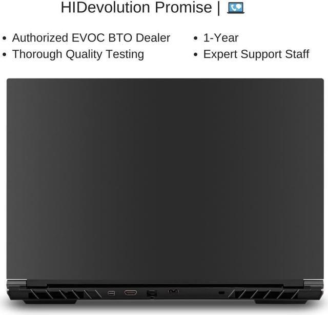 Alt view image 7 of 7 - [2023] HIDevolution EVOC High Performance Systems PD702B-HX (PD70SND-G) 17.3" UHD 144Hz, 2.2 GHz i9-13900HX, RTX 4060, 64 GB DDR5 RAM, 8 TB PCIe SSD, Windows 11 Pro