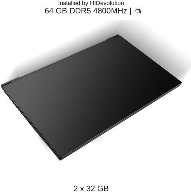Alt view image 4 of 7 - [2023] HIDevolution EVOC High Performance Systems PD702B-HX (PD70SND-G) 17.3" UHD 144Hz, 2.2 GHz i9-13900HX, RTX 4060, 64 GB DDR5 RAM, 8 TB PCIe SSD, Windows 11 Pro