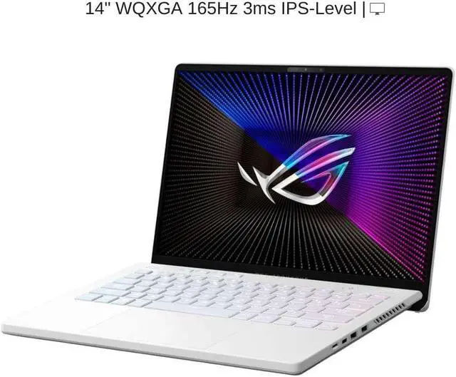 Alt view image 6 of 7 - ASUS ROG Zephyrus G14 GA402XV 14" WQXGA 165Hz, 4.0 GHz Ryzen 9 7940HS, RTX 4060, 16 GB DDR5 RAM, 512 GB PCIe SSD, Windows 11 Home