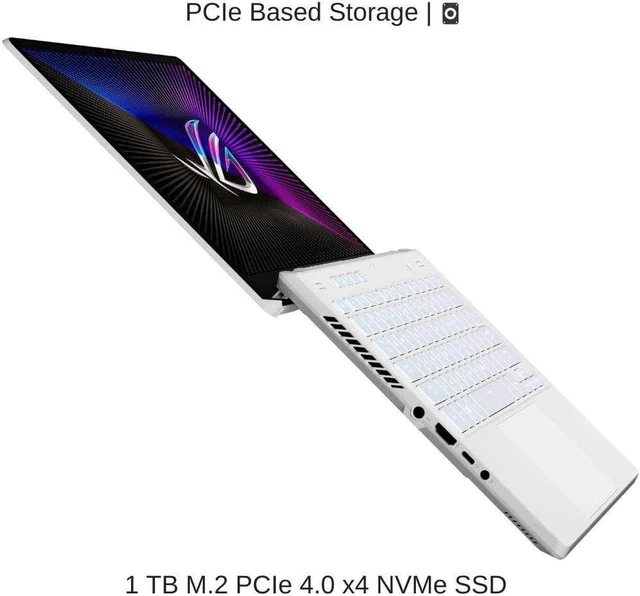 Alt view image 5 of 7 - ASUS ROG Zephyrus G14 GA402XZ AniMe Matrix 14" WQXGA 165Hz, 4.0 GHz Ryzen 9 7940HS, RTX 4080, 16 GB DDR5 RAM, 1 TB PCIe SSD, Windows 11 Home