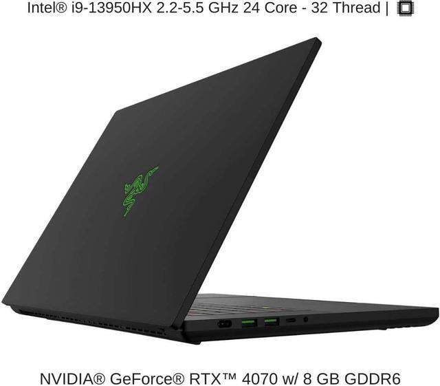 Alt view image 2 of 7 - Razer Blade 16 Black, 16" QHD+ 240Hz, 2.2 GHz i9-13950HX, RTX 4070, 16 GB DDR5 RAM, 1 TB PCIe SSD, Windows 11 Home