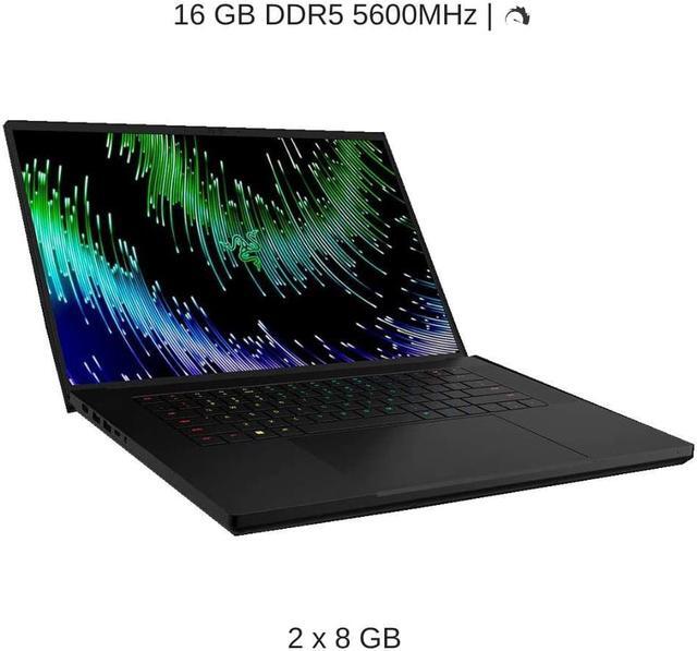 Alt view image 3 of 7 - Razer Blade 16 Black, 16" QHD+ 240Hz, 2.2 GHz i9-13950HX, RTX 4070, 16 GB DDR5 RAM, 1 TB PCIe SSD, Windows 11 Home