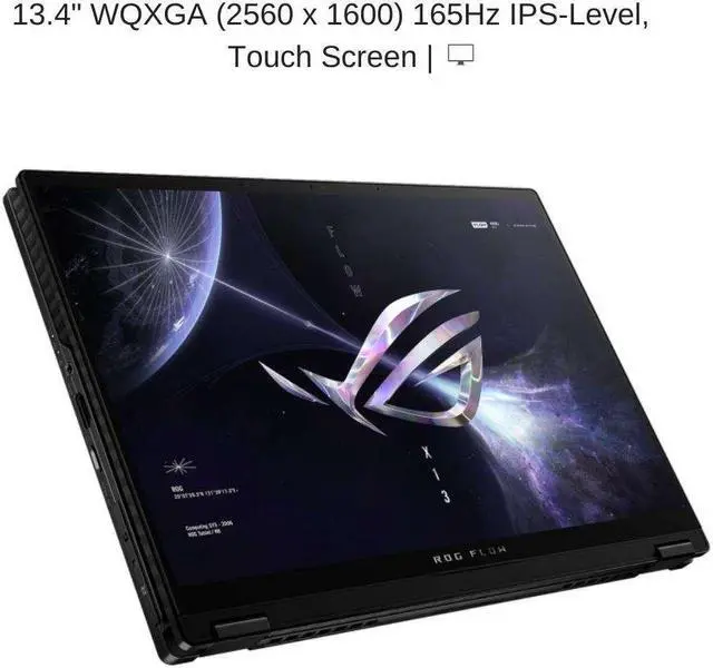 Alt view image 6 of 7 - ASUS ROG Flow X13 GV302XV 13.4" WQXGA 165Hz, 4.0 GHz Ryzen 9 7940HS, RTX 4060, 16 GB LPDDR5 RAM, 1 TB PCIe SSD, Windows 11 Pro