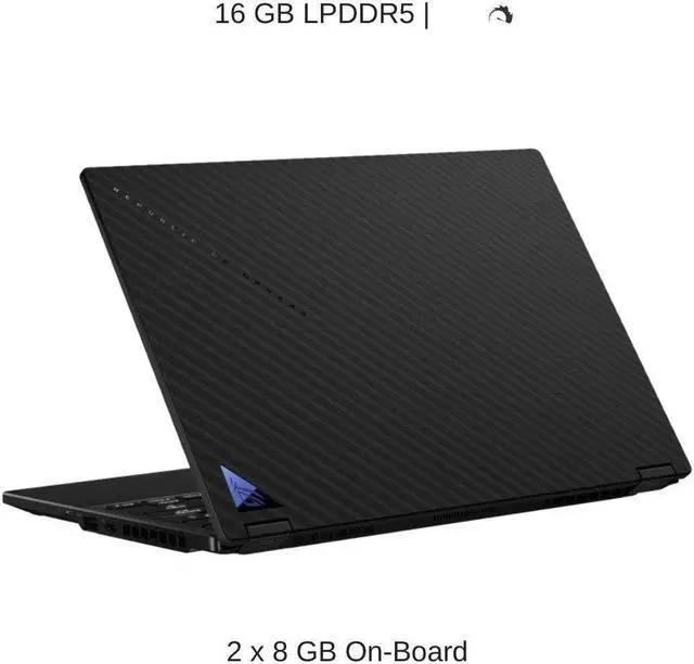 Alt view image 4 of 7 - ASUS ROG Flow X13 GV302XV 13.4" WQXGA 165Hz, 4.0 GHz Ryzen 9 7940HS, RTX 4060, 16 GB LPDDR5 RAM, 1 TB PCIe SSD, Windows 11 Pro