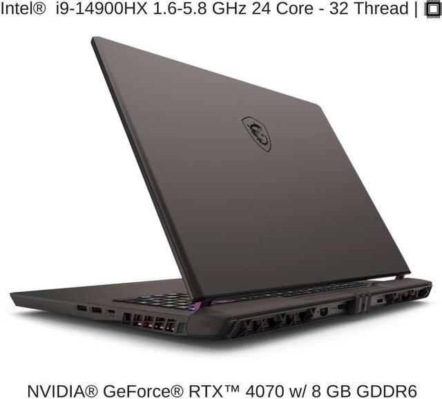 Alt view image 3 of 6 - [2024] HIDevolution MSI Vector 17 HX A14VGG 17" QHD+ 240Hz, 1.6 GHz i9-14900HX, RTX 4070, 128 GB DDR5 RAM, 16 TB PCIe SSD, Windows 11 Pro