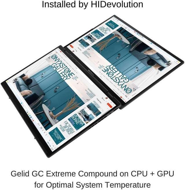 Alt view image 2 of 6 - [2025] HIDevolution ASUS Zenbook Duo UX8406CA 14" 3K WQXGA+ OLED 120Hz Touch, 2.7 GHz Ultra 9-285H, Intel Arc Graphics, 32 GB LPDDR5X RAM, 4 TB PCIe SSD, Windows 11 Pro