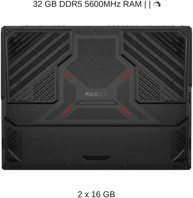 Alt view image 4 of 6 - [2025] HIDevolution MSI Raider 18 HX A14VHG 18" QHD+ 240Hz, 1.6 GHz i9-14900HX, RTX 4080, 32 GB DDR5 RAM, 2 TB PCIe SSD, Windows 11 Pro