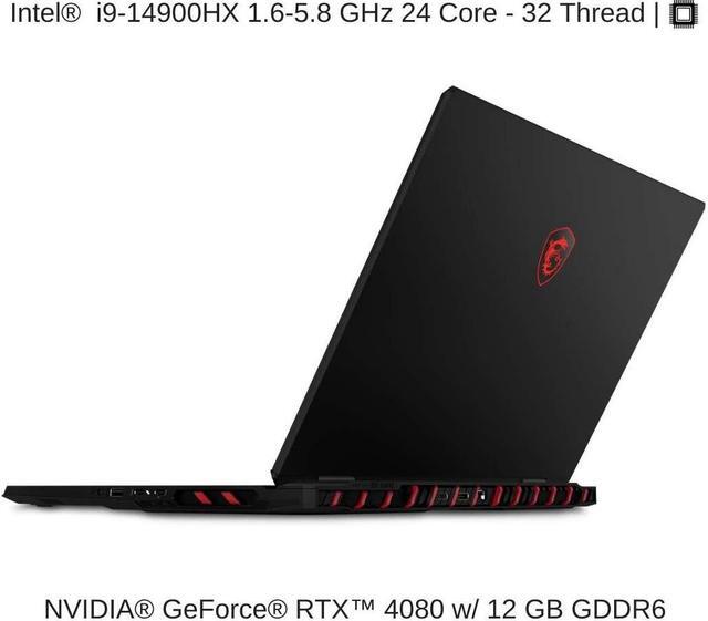 Alt view image 3 of 6 - [2025] HIDevolution MSI Raider 18 HX A14VHG 18" QHD+ 240Hz, 1.6 GHz i9-14900HX, RTX 4080, 64 GB DDR5 RAM, 16 TB PCIe SSD, Windows 11 Home