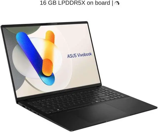 Alt view image 4 of 7 - ASUS Vivobook S 16 OLED S5606MA 16" 3.2K 120Hz, 3.8 GHz Ultra 9-185H, Intel Arc Graphics, 16 GB LPDDR5X RAM, 4 TB PCIe SSD, Windows 11 Home