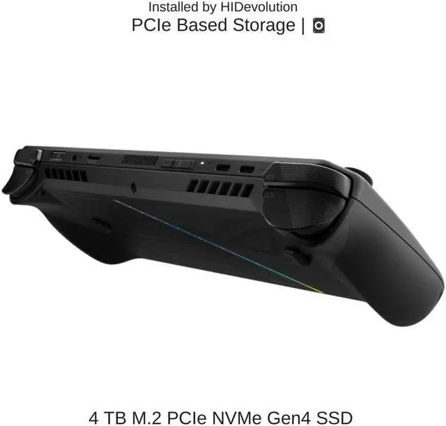 Alt view image 5 of 7 - [2024] HIDevolution ASUS ROG Ally X RC72LA 7" FHD 120Hz, 3.3 GHz Ryzen Z1 Extreme, AMD Radeon, 24 GB LPDDR5 RAM, 4 TB PCIe SSD, Windows 11 Home