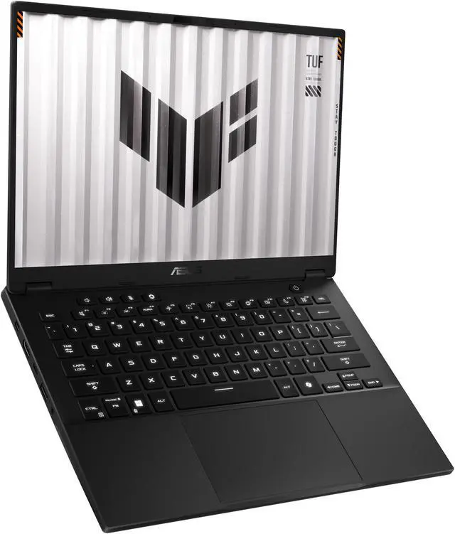 Alt view image 4 of 6 - [2024] HIDevolution ASUS TUF Gaming A14 FA401UV 14" 2.5K WQXGA 165Hz, 3.8 GHz Ryzen 7 8845HS, RTX 4060, 16 GB LPDDR5X RAM, 2 TB PCIe SSD, Windows 11 Home