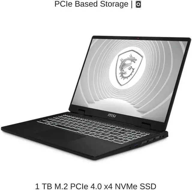 Alt view image 4 of 6 - [2024] HIDevolution MSI CreatorPro M16 HX C14VIG 16" FHD+, 1.6 GHz i7-14650HX, RTX 1000 ADA, 128 GB DDR5 RAM, 1 TB PCIe SSD, Windows 11 Pro