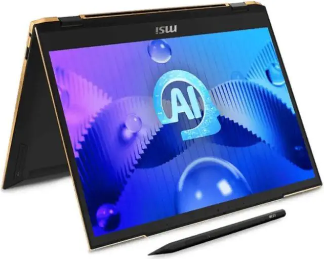 Main image of [2024] HIDevolution MSI Summit 13 AI+ Evo A2VMTG [Black] 13.3" FHD+ Touch, 2.2 GHz Ultra 7-258V, Intel Arc, 32 GB LPDDR5, 1 TB PCIe SSD, Windows 11 Pro