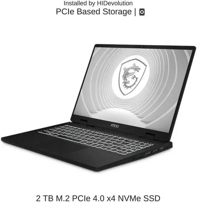 Alt view image 5 of 7 - [2024] HIDevolution MSI CreatorPro M16 HX C14VKG 16" FHD+, 1.6 GHz i7-14650HX, RTX 3000 ADA, 32 GB DDR5 RAM, 2 TB PCIe SSD, Windows 11 Pro