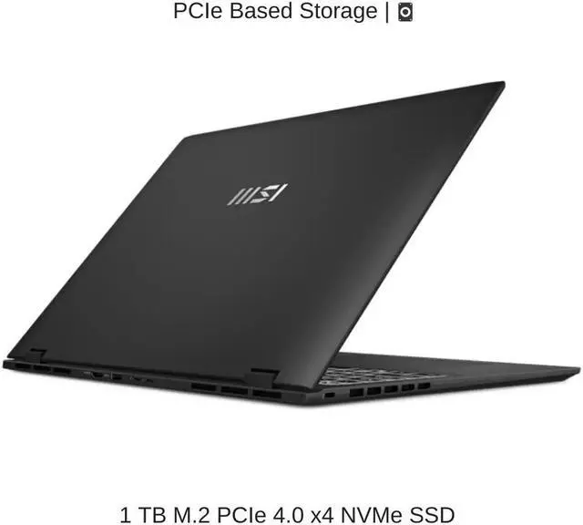 Alt view image 5 of 7 - [2025] HIDevolution MSI Prestige 13 AI+ Evo A2VMG [Gray] 13.3" 2.8K OLED, 2.2 GHz Ultra 7-258V, Intel Arc, 32 GB LPDDR5x, 1 TB PCIe SSD, Windows 11 Pro