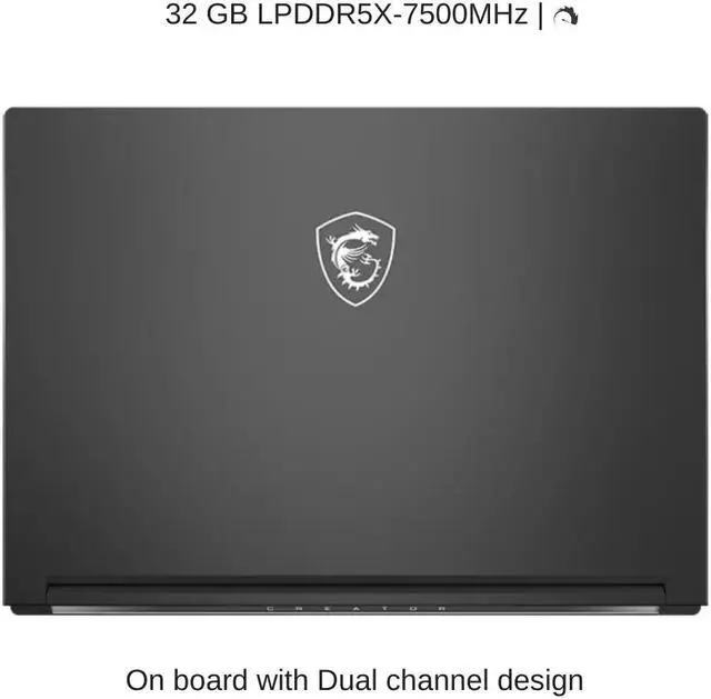 Alt view image 4 of 7 - [2024] HIDevolution MSI Creator A16 AI+ A3HVGG 16" QHD+ 240Hz, 2.0 GHz Ryzen AI 9 365, RTX 4060, 32 GB LPDDR5x RAM, 1 TB PCIe SSD, Windows 11 Home