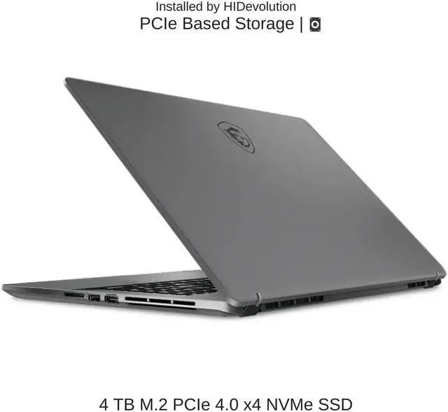 Alt view image 5 of 7 - [2024] HIDevolution MSI Creator Z17 HX Studio A14VGT 17" QHD+ 165Hz Touch, 1.6 GHz i9-14900HX, RTX 4070, 64 GB DDR5 RAM, 4 TB PCIe SSD, Windows 11 Pro