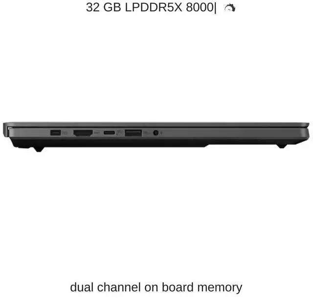 Alt view image 4 of 7 - [2025] HIDevolution ASUS ROG Zephyrus G14 GA403WR [Grey] 14" 3K 120Hz OLED, 2.0 GHz Ryzen AI 9 HX 370, RTX 5070TI, 32GB LPDDR5X RAM, 4 TB PCIe SSD, Windows 11 Pro