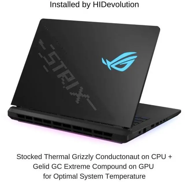 Alt view image 2 of 7 - [2025] HIDevolution ASUS ROG Strix SCAR 16 G635LW 16" WQXGA 240Hz Mini LED, 2.1 GHz Ultra 9-275HX, RTX 5080, 32 GB DDR5 RAM, 2 TB PCIe SSD, Windows 11 Pro