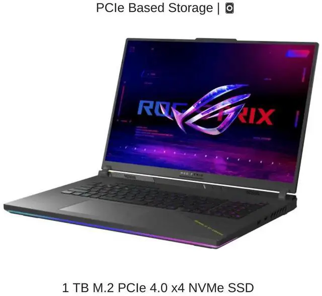 Alt view image 5 of 7 - [2025] HIDevolution ASUS ROG Strix G18 G814PP 18" WQXGA 240Hz IPS-Level, 2.4 GHz Ryzen 9 7940HX, RTX 5070, 16 GB DDR5 RAM, 1 TB PCIe SSD, Windows 11 Home