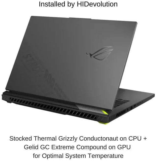 Alt view image 2 of 7 - [2025] HIDevolution ASUS ROG Strix G18 G814PH 18" WUXGA 144Hz IPS-Level, 2.4 GHz Ryzen 9 8940HX, RTX 5050, 64 GB DDR5 RAM, 8 TB PCIe SSD, Windows 11 Pro