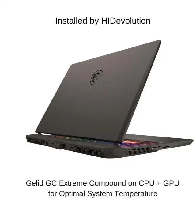 Alt view image 2 of 7 - [2025] HIDevolution MSI Vector 16 HX AI A2XWIG 16" QHD+ 240Hz, 2.1 GHz Ultra 9-275HX, RTX 5080, 128 GB DDR5 RAM, 16 TB PCIe SSD, Windows 11 Pro