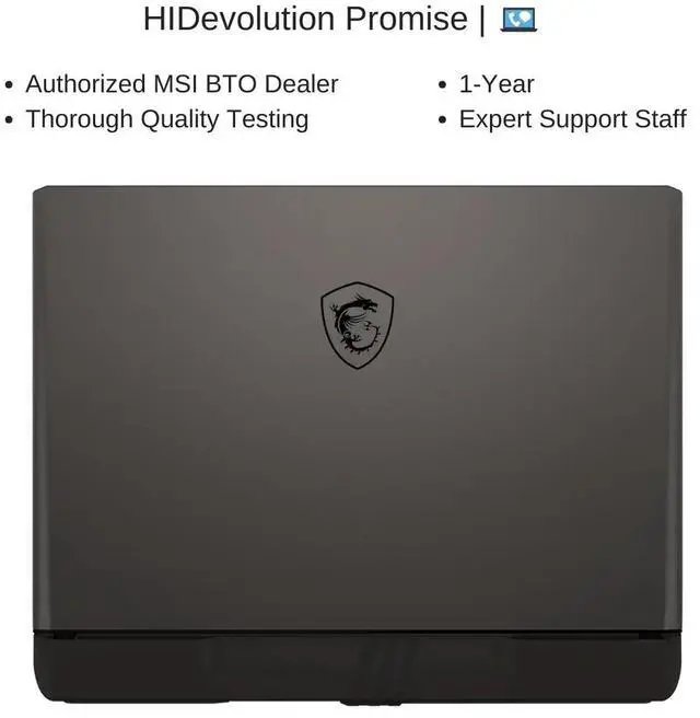 Alt view image 7 of 7 - [2025] HIDevolution MSI Vector 16 HX AI A2XWIG 16" QHD+ 240Hz, 2.1 GHz Ultra 9-275HX, RTX 5080, 128 GB DDR5 RAM, 16 TB PCIe SSD, Windows 11 Pro