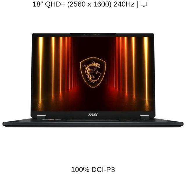 Alt view image 6 of 7 - [2025] HIDevolution MSI Stealth 18 HX AI A2XWHG 18" QHD+ 240Hz, 2.1 GHz Ultra 9-275HX, RTX 5070TI, 128 GB DDR5 RAM, 8 TB PCIe SSD, Windows 11 Pro