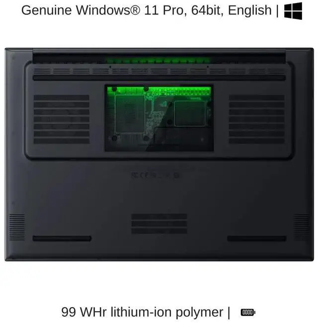 Alt view image 6 of 6 - Razer Blade 18 [2025] Black, 18" Dual UHD+ 240Hz / FHD+ 440Hz, 2.1 GHz Ultra 9-275HX , RTX 5070TI, 32 GB DDR5 RAM, 2 TB PCIe SSD, Windows 11 Pro