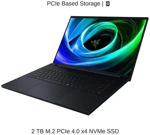 Alt view image 3 of 6 - Razer Blade 18 [2025] Black, 18" Dual UHD+ 240Hz / FHD+ 440Hz, 2.1 GHz Ultra 9-275HX , RTX 5070TI, 32 GB DDR5 RAM, 2 TB PCIe SSD, Windows 11 Pro