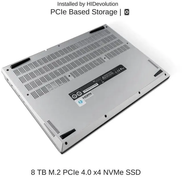 Alt view image 5 of 7 - [2025] HIDevolution EVOC High Performance Systems V5402B (V540TU1) 14" FHD+, 2.0 GHz Ultra 7-255H, Intel ARC, 96 GB DDR5 RAM, 8 TB PCIe SSD, Windows 11 Pro