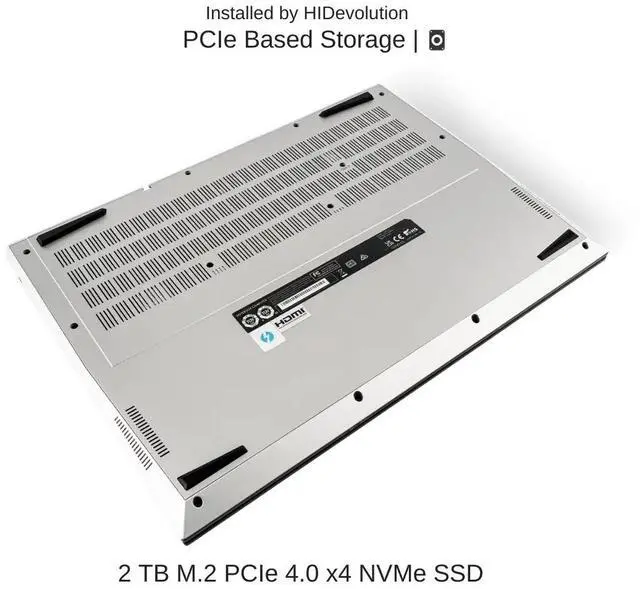 Alt view image 5 of 7 - [2025] HIDevolution EVOC High Performance Systems V5602A (V560TU) 16" FHD+, 1.8 GHz Ultra 5-225H, Intel ARC, 16 GB DDR5 RAM, 2 TB PCIe SSD, Windows 11 Pro